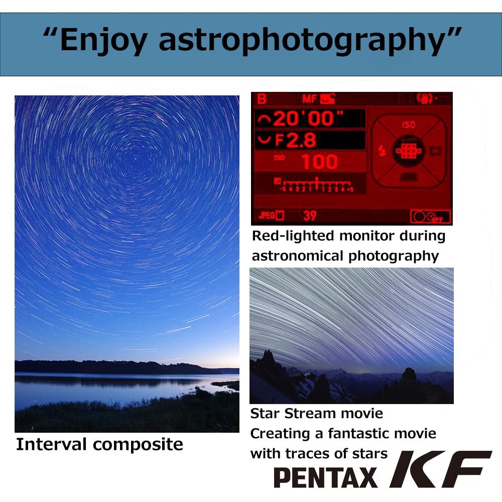 Зеркальный фотоаппарат Pentax KF APS-C Kit с объективом 18-55мм WR, пыле-влагозащищенный, Vario LCD дисплей, черный, фото №8