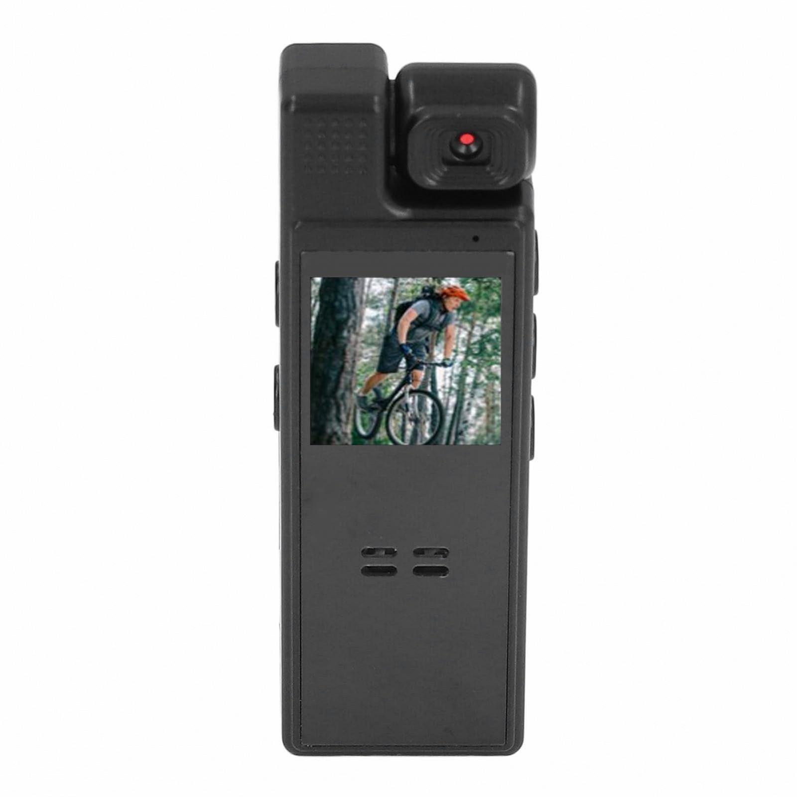 Камера Diyeeni Body Camera 4K 128G с аудио и видеозаписью чёрная, фото №1
