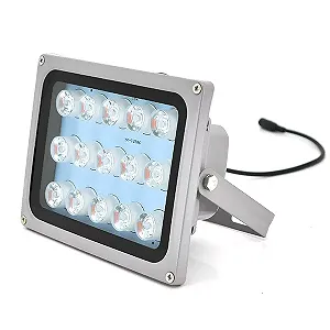 Прожектор спрямований з сутінковим датчиком YOSO 12V 18W 15LED IP66 кут огляду 60 дальність до 50м 180 115 140мм BOX - Фото 1