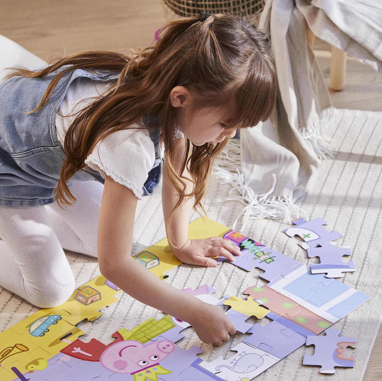 Пазл Barbo Toys Peppa Pig Teddy Bear Suitcase Puzzle 40 деталей у валізці, фото №3