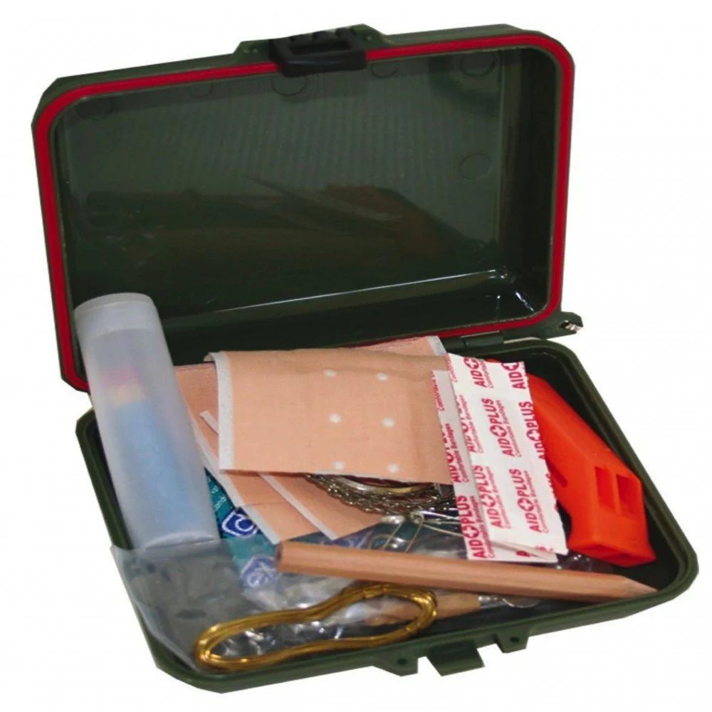 Комплект для виживання Highlander (пластик) зелений One Size, фото №1