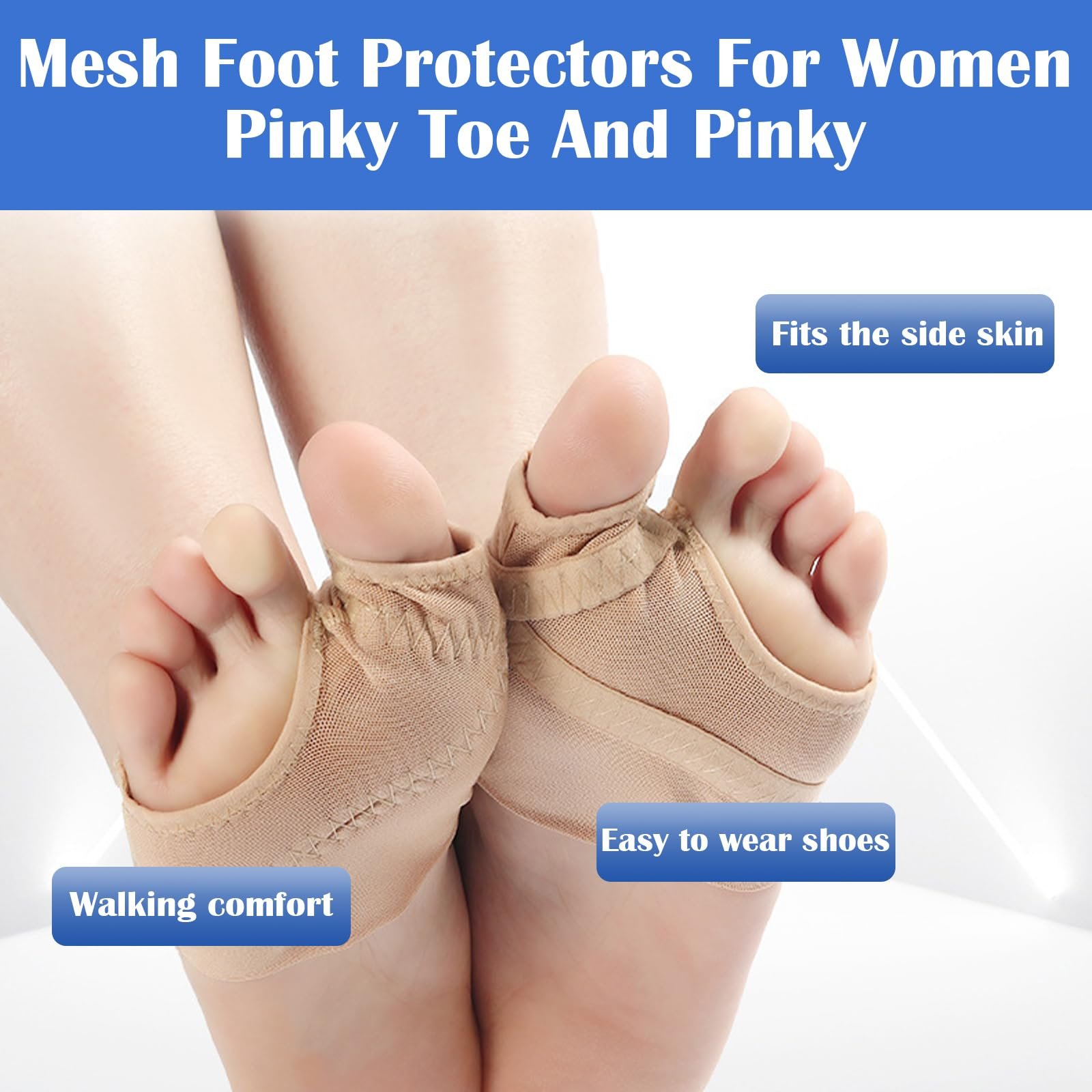 Шина для корекції Hallux Valgus, 1 пара, бандаж Hallux Valgus з нековзною стрічкою для чоловіків і жінок, фото №6