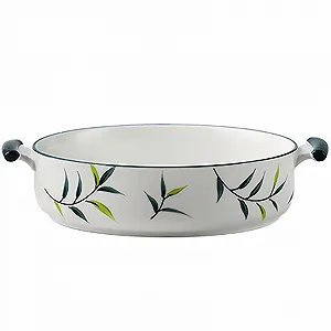 Форма для запекания керамическая круглая Vintage 1134 г - Фото 1