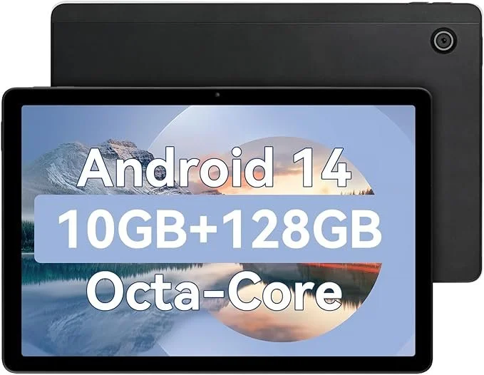 Планшет 11" Hakaug A6H 4+6/128Gb Android 14 6800 мАч Черный, фото №1