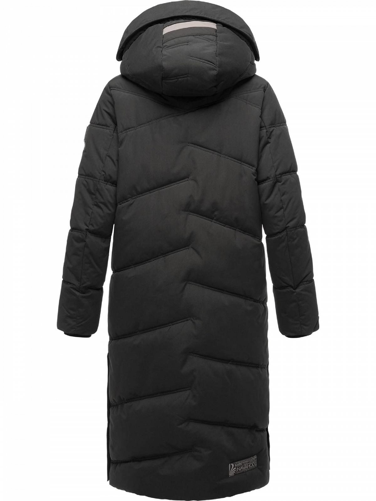 Жіноче зимове пальто Navahoo Тепле стьобане з капюшоном Kuschelmausi, фото №3