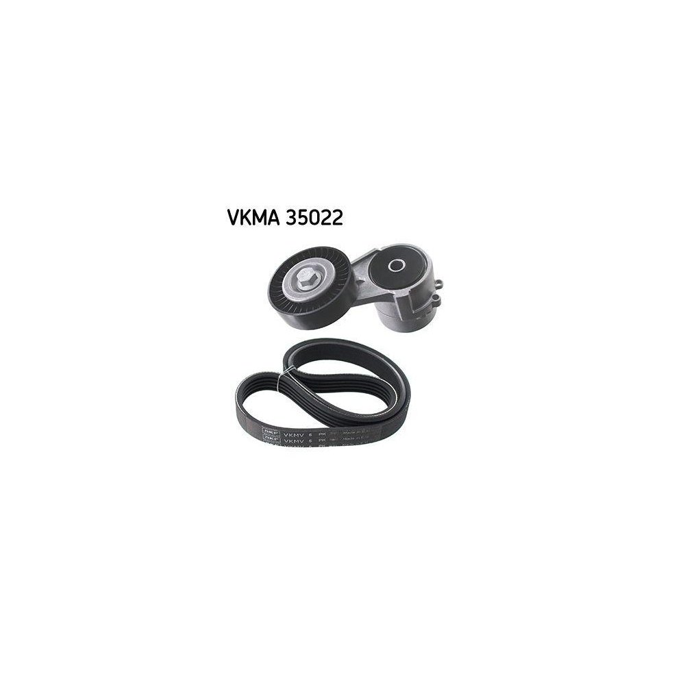 Комплект поліклинового ременя SKF VKMA 35022, фото №1