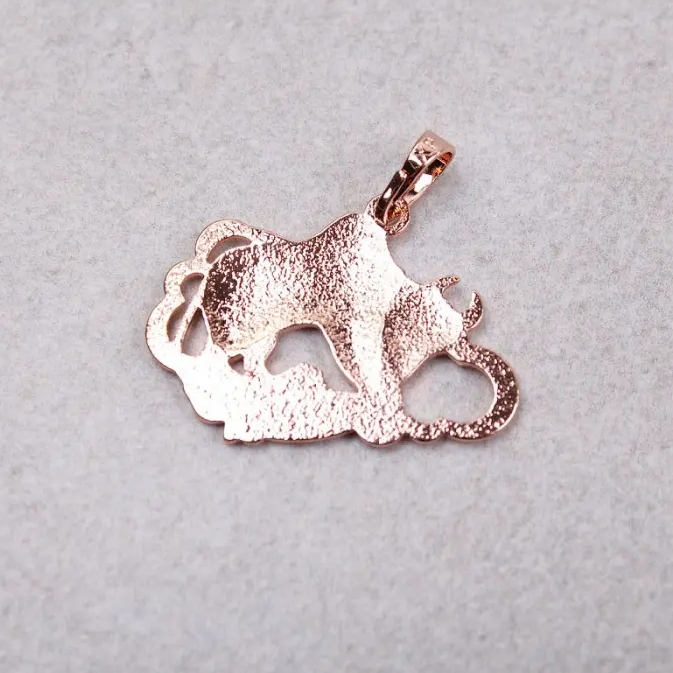 Кулон Телець-знак зодіаку для жінок, фото №4