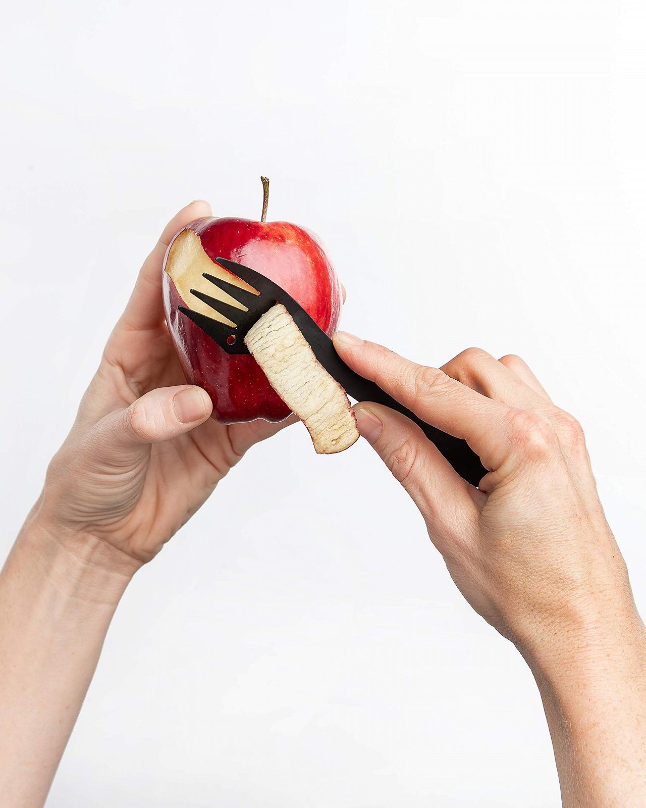 CrocTool Spork Набір кухонного приладдя 5-в-1 чорний, фото №6 CrocTool Spork Набір кухонного приладдя 5-в-1 чорний, фото №6