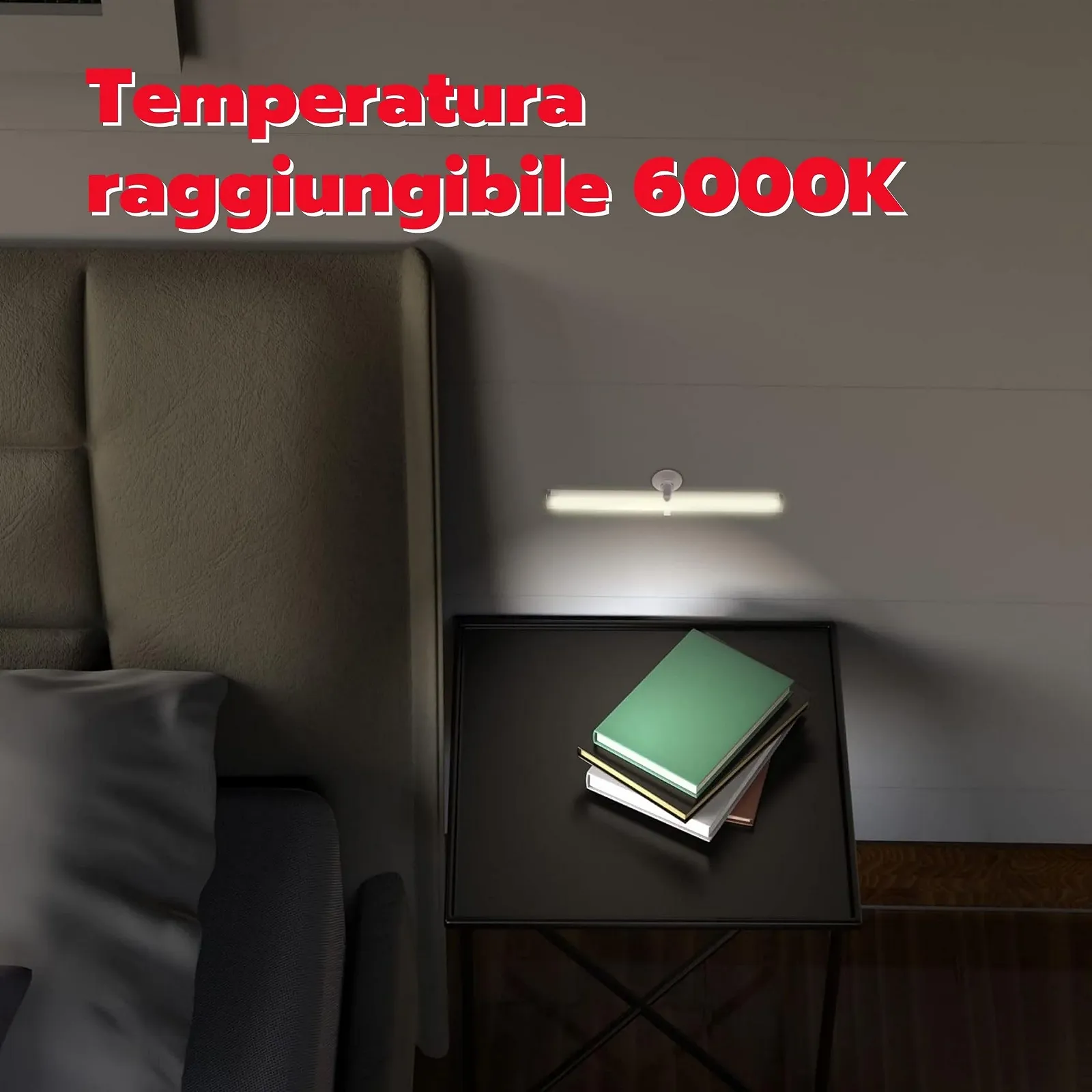 Настільна лампа Poly Pool StiluxPlus PP3112 світлодіодна акумуляторна USB 150 лм магнітна 360° 3 рівні яскравості Біла, фото №5