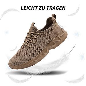 Чоловічі кросівки UROMGV для ходьби, спорту, бігу, тенісу, дихаючі, легкі, без шнурків synthetic.ua - Фото 1