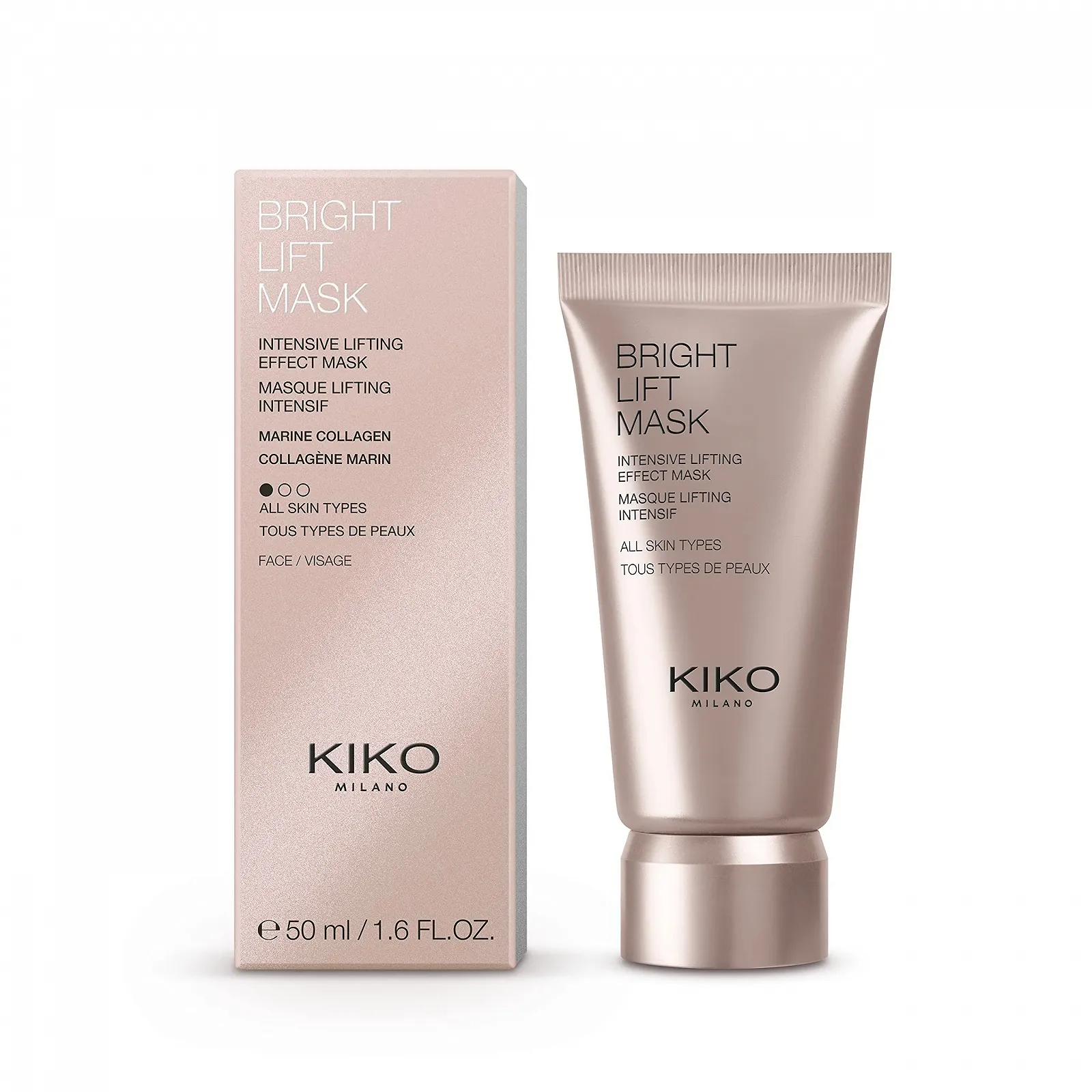 Маска KIKO Milano Bright Lift Інтенсивна маска з ліфтинг-ефектом і морським колагеном, фото №1 Маска KIKO Milano Bright Lift Інтенсивна маска з ліфтинг-ефектом і морським колагеном, фото №1