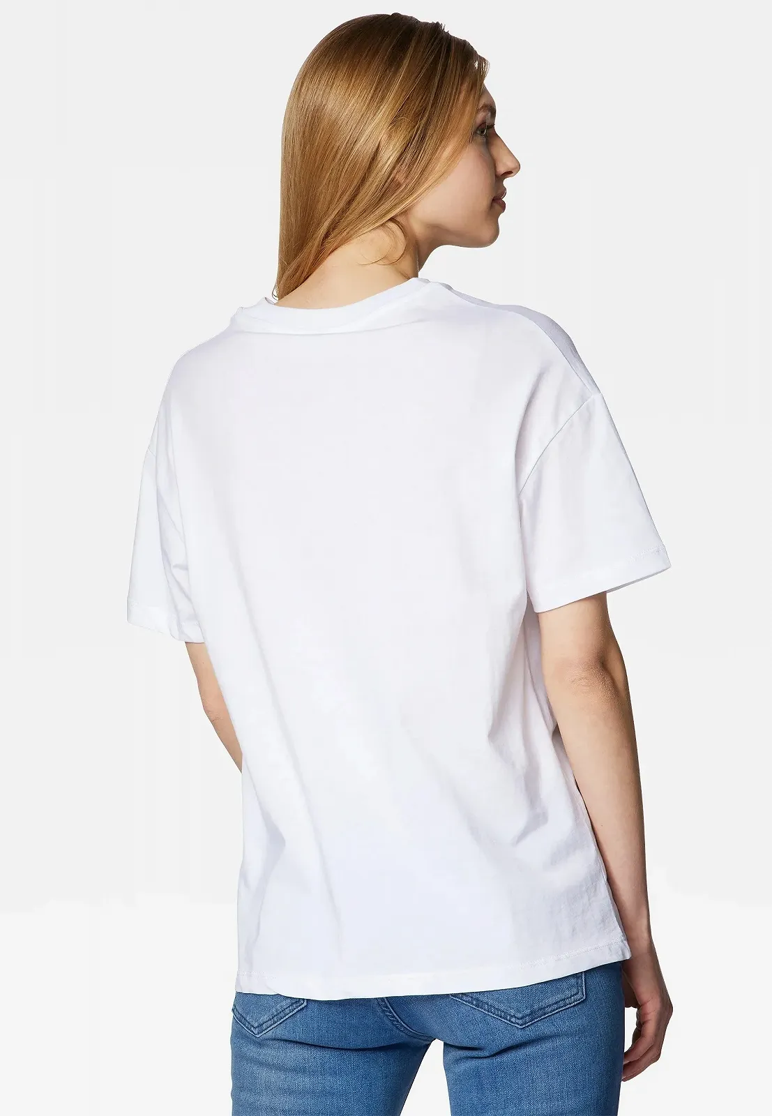 Женская футболка MAVI Short Sleeve Top White - XS, фото №3 Женская футболка MAVI Short Sleeve Top White - XS, фото №3