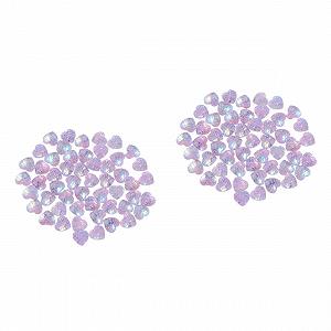 Украшение для стола Круглая Ваза COHEALI Настольная Ваза Стеклянные бусины Аксессуары для DIY Декорирования Рыбья чешуя Розовый, 100 шт - Фото 1