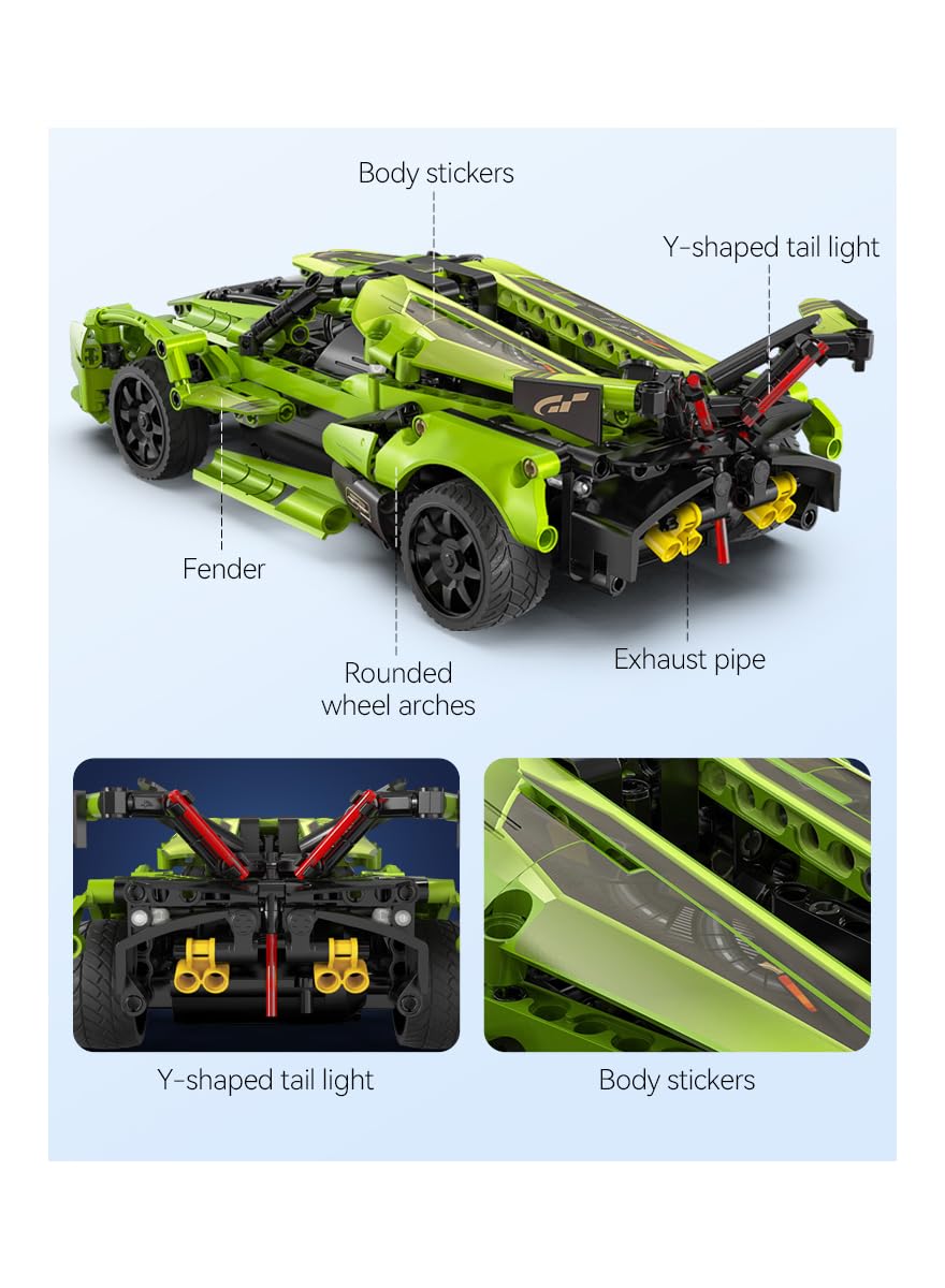 CaDA Blade Спортивный автомобиль C51306W, фото №5 CaDA Blade Спортивный автомобиль C51306W, фото №5