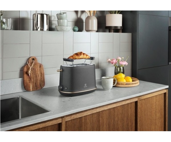 Electrolux Тостер 980Вт метал чорний, фото №3