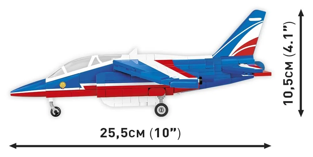 Конструктор COBI Alpha Jet - Patrouille De France, фото №5