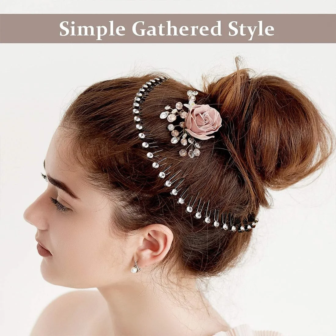 Обруч для волосся еластичний, фото №5 Обруч для волосся еластичний, фото №5