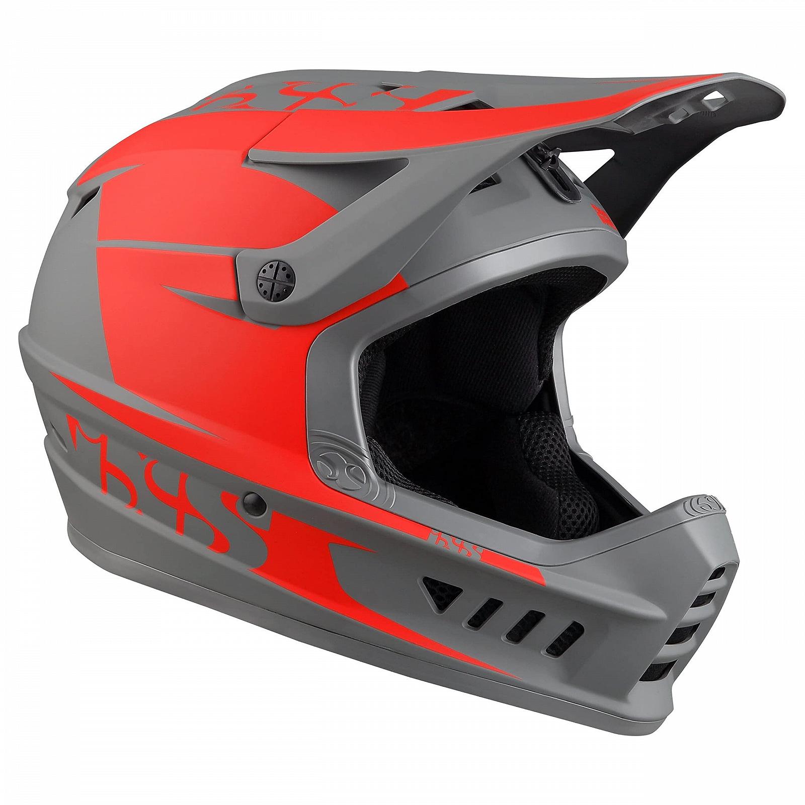 Шлем IXS Downhill XACT EVO MTB Lime-Graphite, фото №4