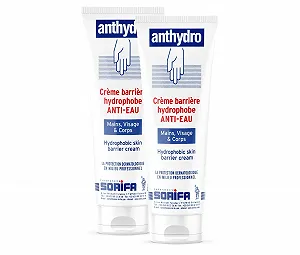 Крем Anthydro Barrier Water Protection Anti-Smurfing для рук, обличчя та тіла 125 мл (2 шт) - Фото 1