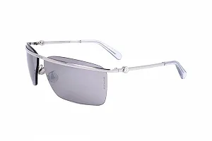 Солнцезащитные очки Unisex Moncler ML0257 16C Блестящий палладий 67/11 Многоцветный - Фото 1