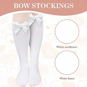 Комплект з 2 жіночих гольфів, Білий synthetic.ua - Фото 1