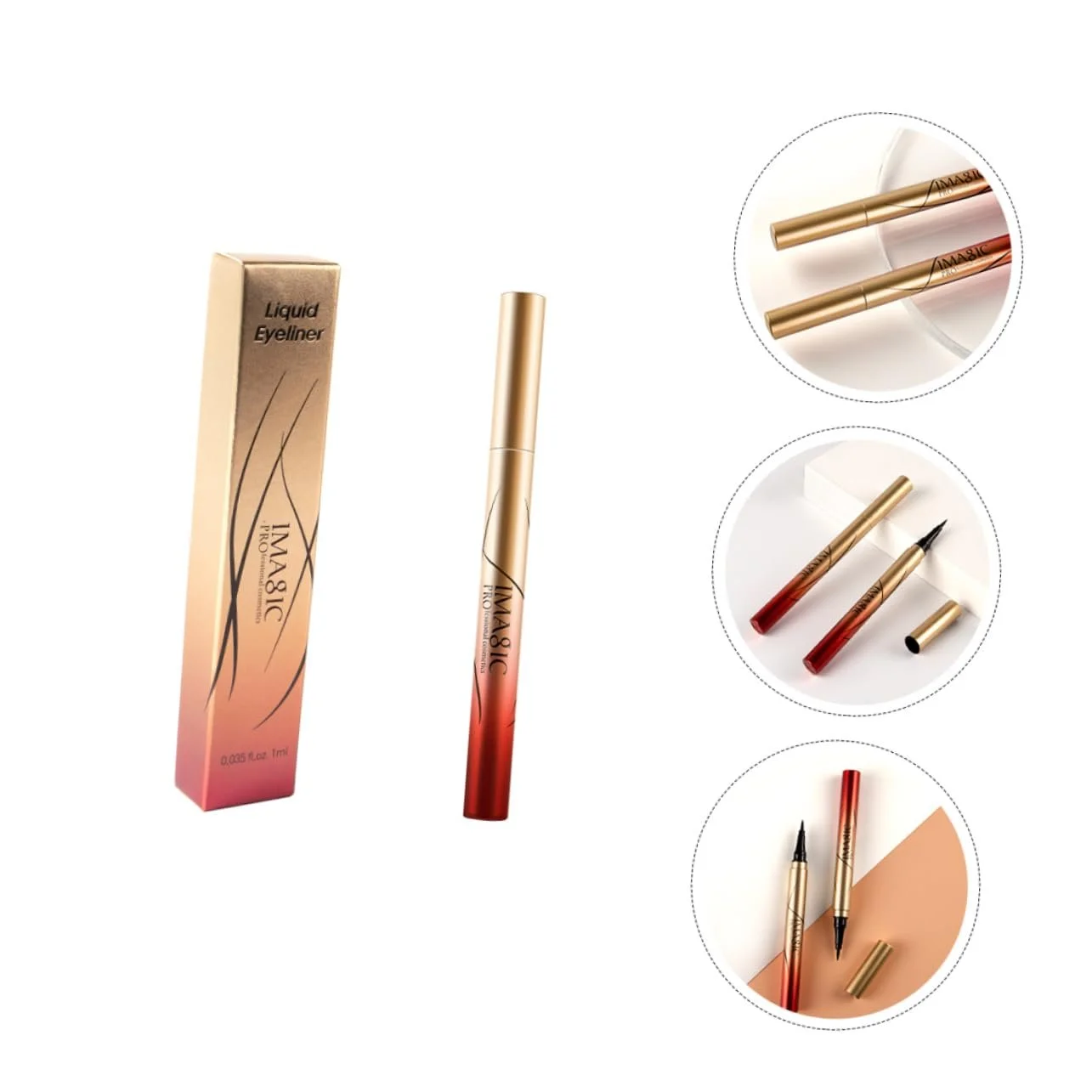 Рідка Підводка Angoily Чорний, фото №6