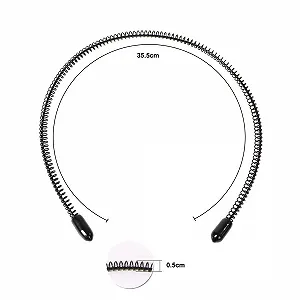 Обруч для волосся MansWill, чорний synthetic.ua - Фото 1