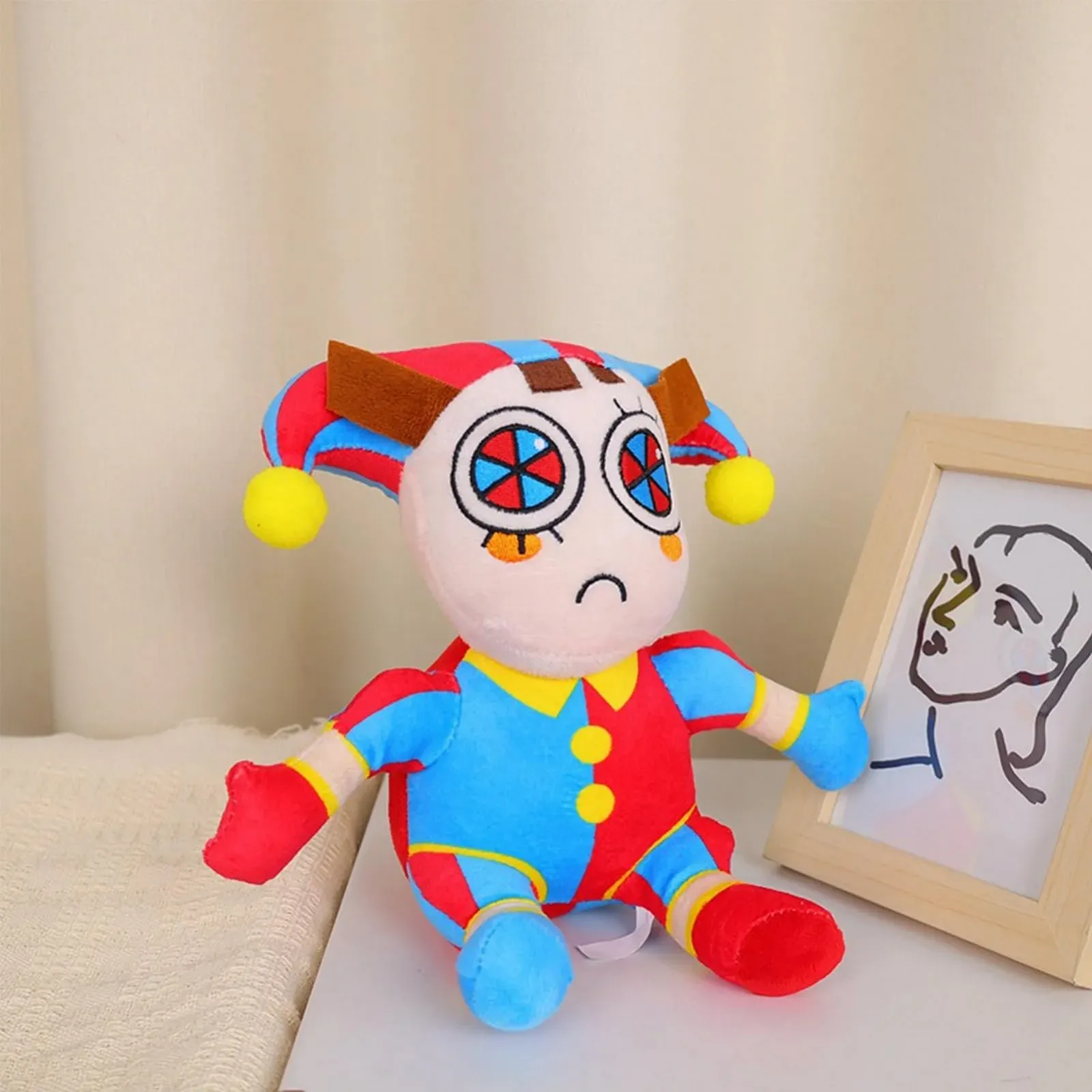 Іграшка Ficlwigkis The Digital Circus Plush Pomni Jax Plush (2 Штуки), фото №3 Іграшка Ficlwigkis The Digital Circus Plush Pomni Jax Plush (2 Штуки), фото №3