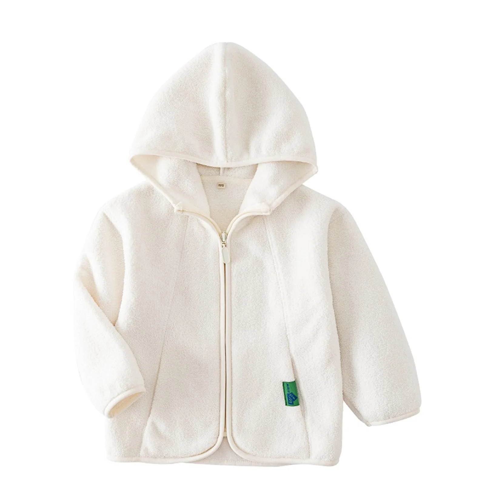 Куртка з капюшоном на блискавці з полярного флісу Generisch, фото №3