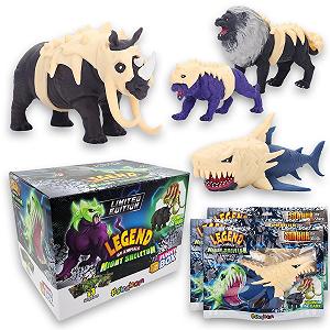 Игрушка Sbabam Legend of Animals Night Skeleton Тигр, Акула и другие - Фото 1