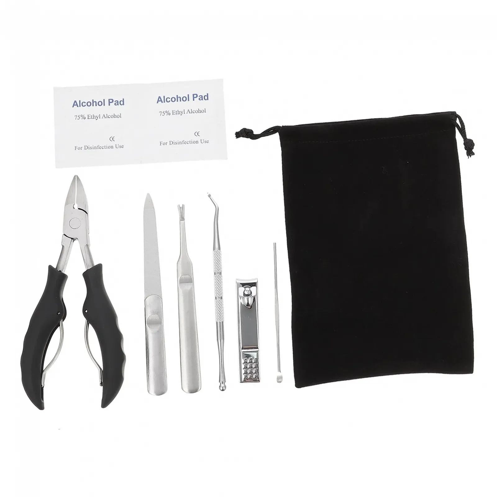 Набір для манікюру 7 шт професійний для догляду за руками та ногами вдома та в дорозі, фото №1 Набір для манікюру 7 шт професійний для догляду за руками та ногами вдома та в дорозі, фото №1