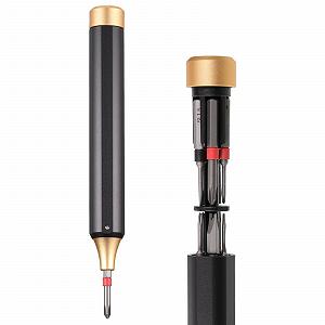 Набір викруток Precision 10-в-1 для електроніки окулярів годинників золото - Фото 1