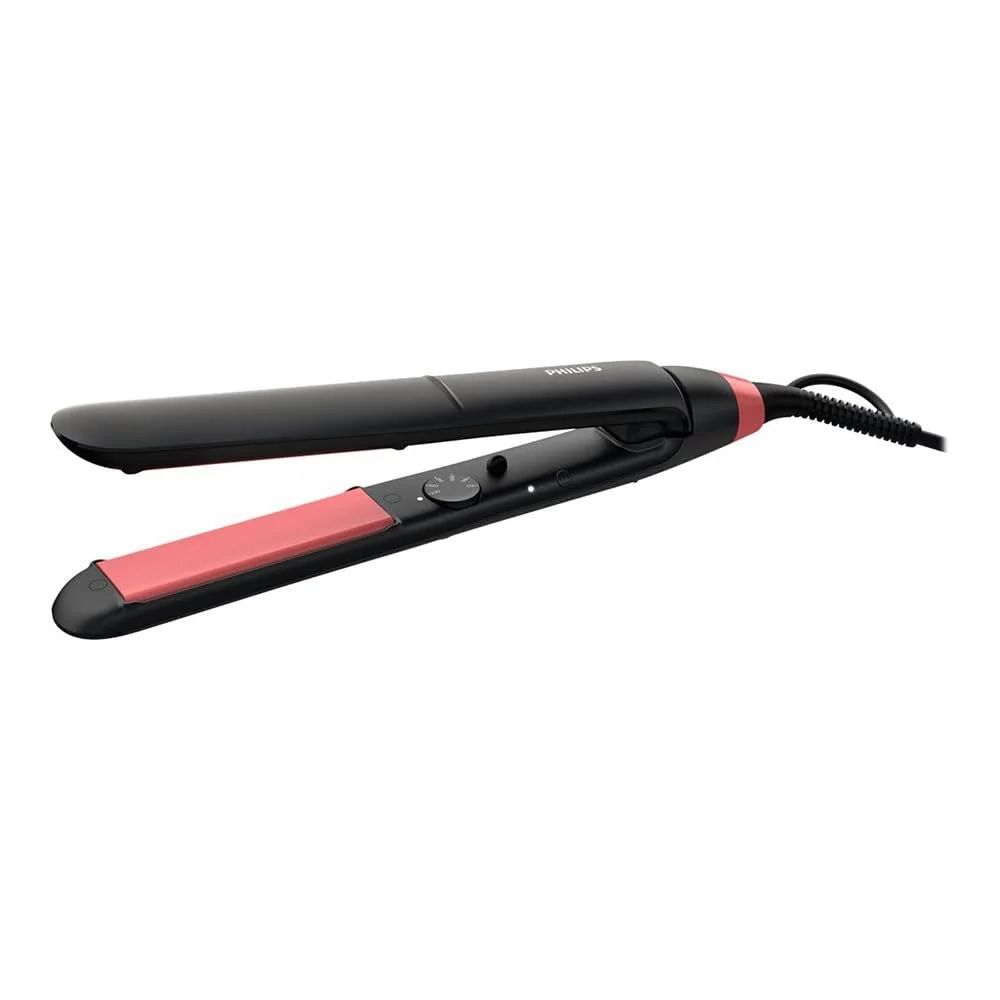 Щетка-выпрямитель Philips Essential BHS376/00 230°C 30 с 1.8 м Черный, розовый, фото №6