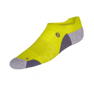 Носки Asics ROAD NEUTRAL PED SINGLE TAB Желтый, Серый 35-38 - Фото 1