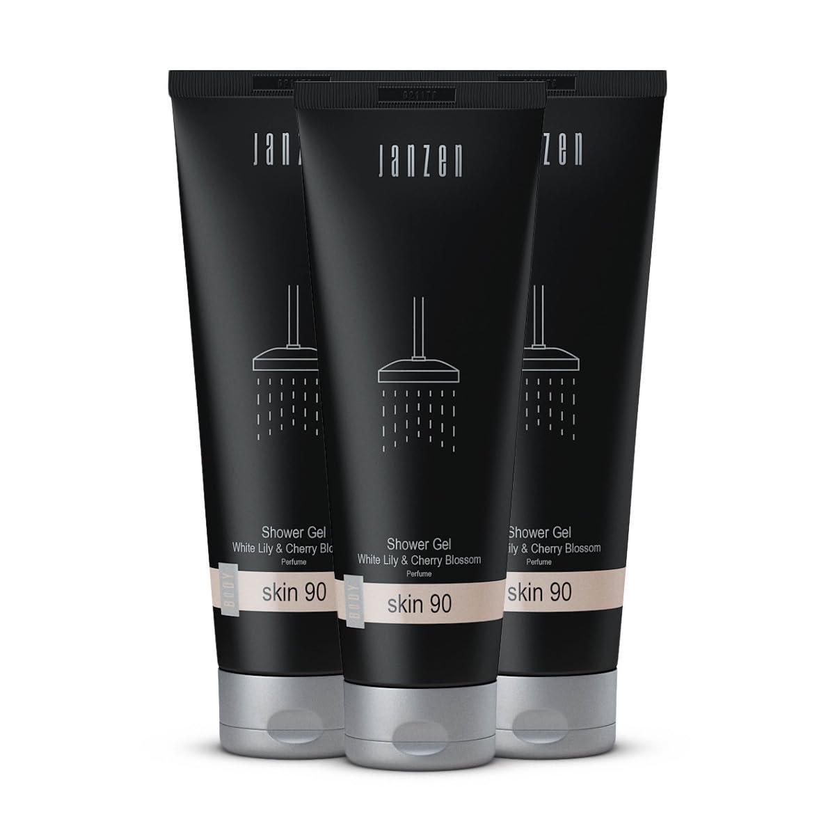 Гель для душу Janzen Skin 90, набір 3 шт., фото №1