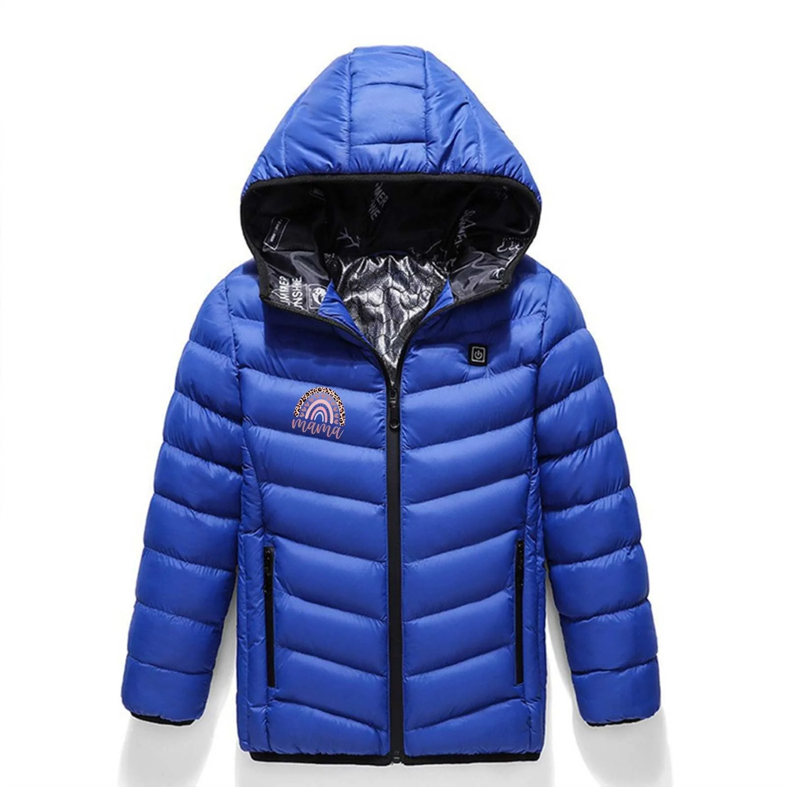 Куртка з електропідігрівом для дітей, дитяча з капюшоном з підігрівом, стьобана , 3 рівні температури, куртка з електропідігрівом, легка з підігрівом USB, фото №4 Куртка з електропідігрівом для дітей, дитяча з капюшоном з підігрівом, стьобана , 3 рівні температури, куртка з електропідігрівом, легка з підігрівом USB, фото №4