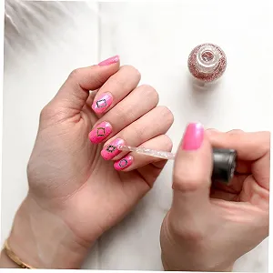 Фоторамки для ногтей WOONEKY 80 шт., мини-стразы для мобильного телефона, подвески-самоцветы для ногтей, квадратная рамка для фотографий, панк-дизайн synthetic.ua - Фото 1