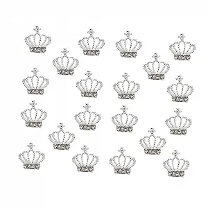 Наклейки для нігтів Стрази Корони 30 шт. - Фото 1