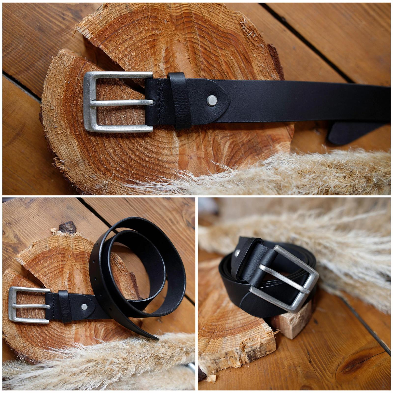 Ремень Gusti Leather Bente Черный 85, черный, фото №4