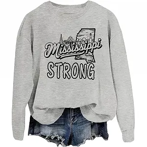 Унисекс свитшот Mississippi Strong - Фото 1