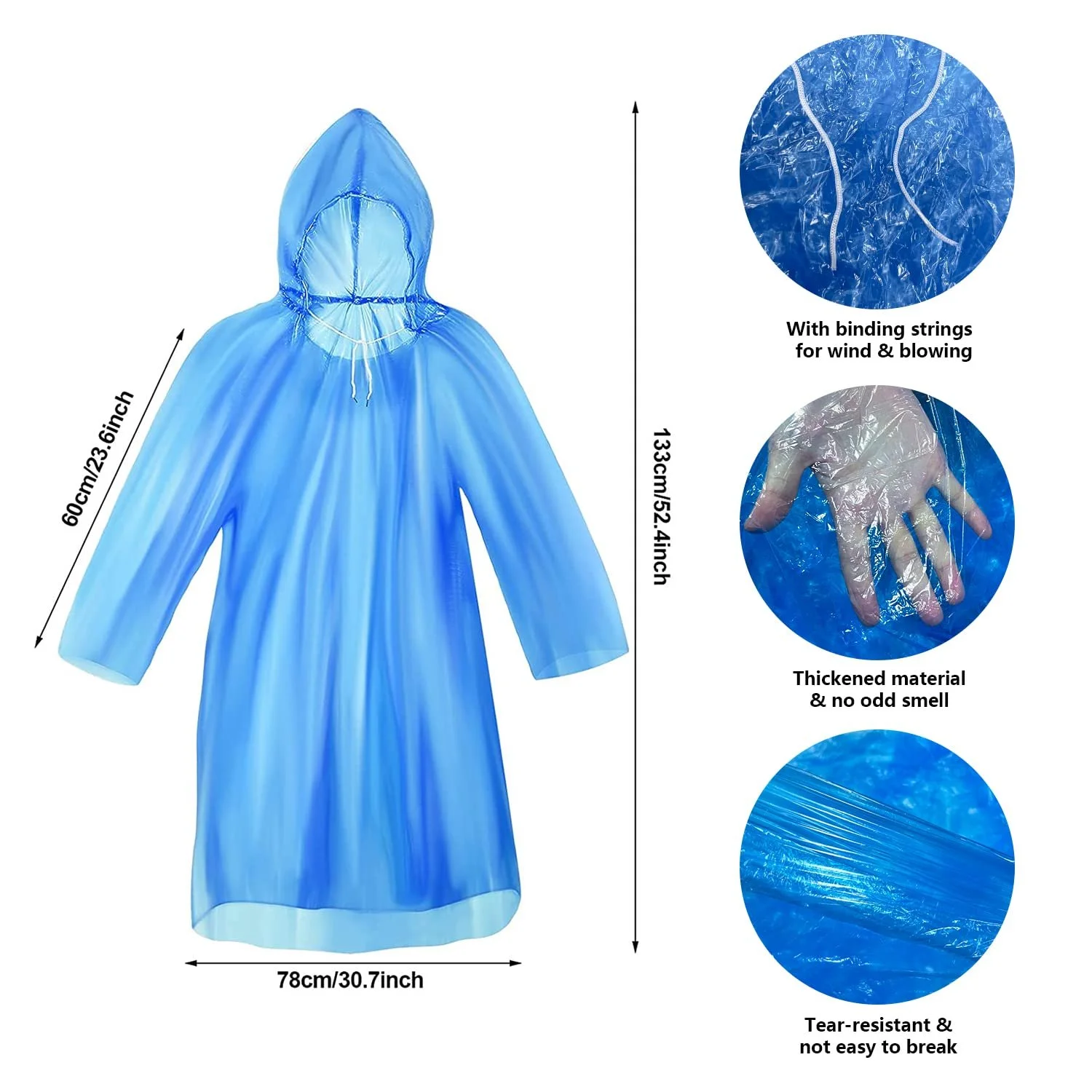 Дощовий плащ GDOKKNY, фото №3