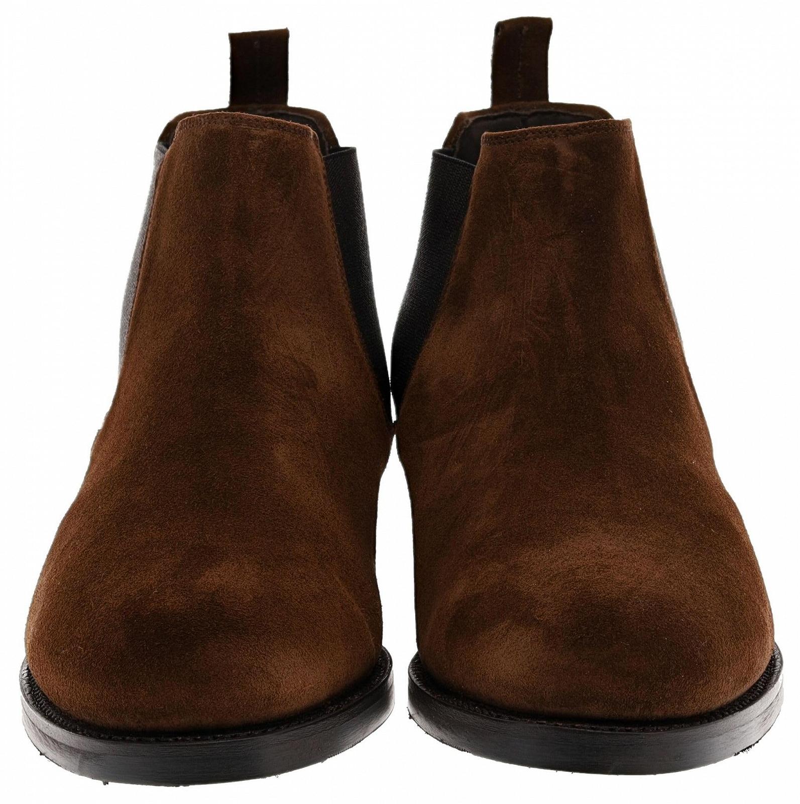 Челси Sendra Tom 10615 Мужские Ботинки Коричневый Кожа, фото №2