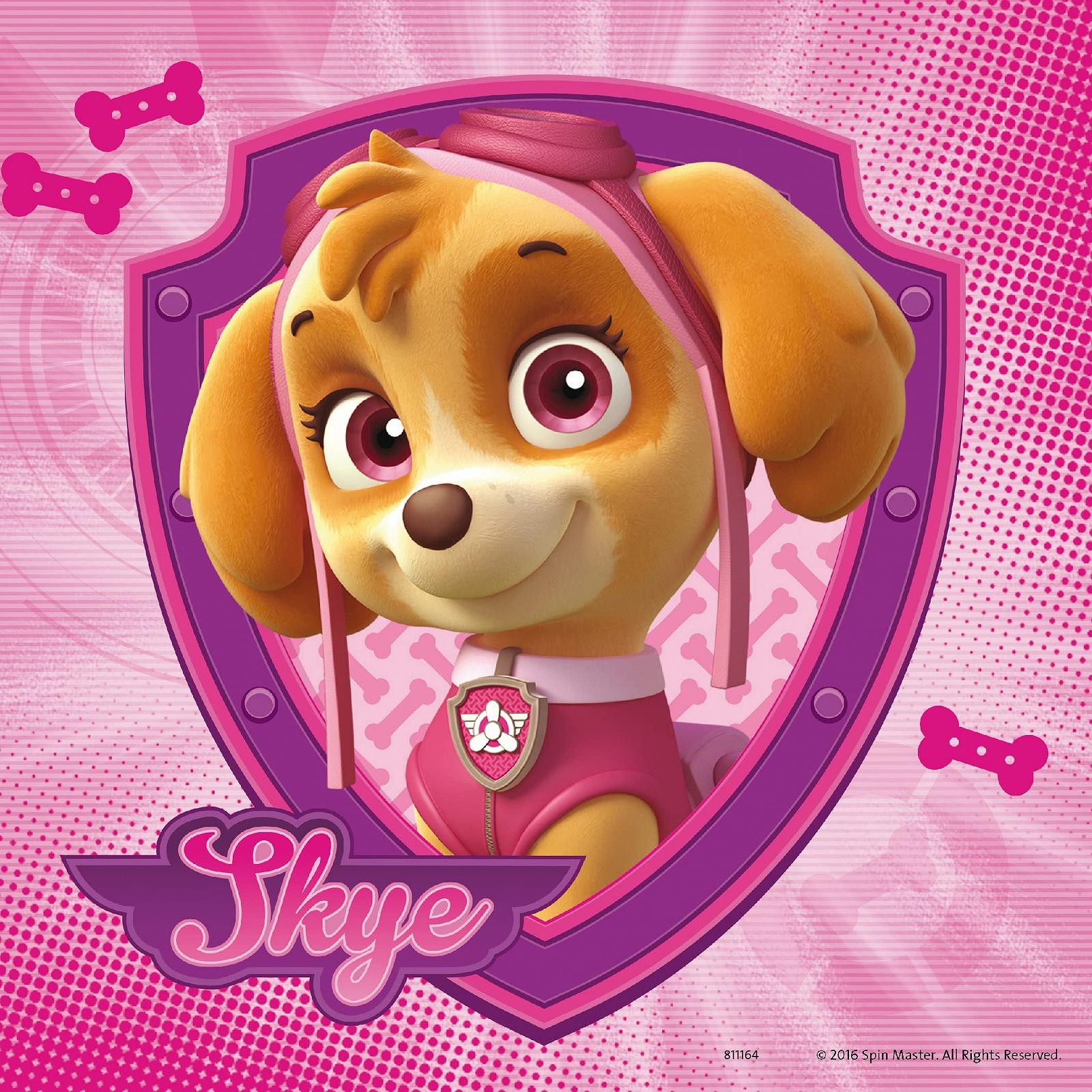 Пазл Ravensburger 08008 Paw Patrol Enchanting Dog Girl 3 x 49 элементов, фото №5