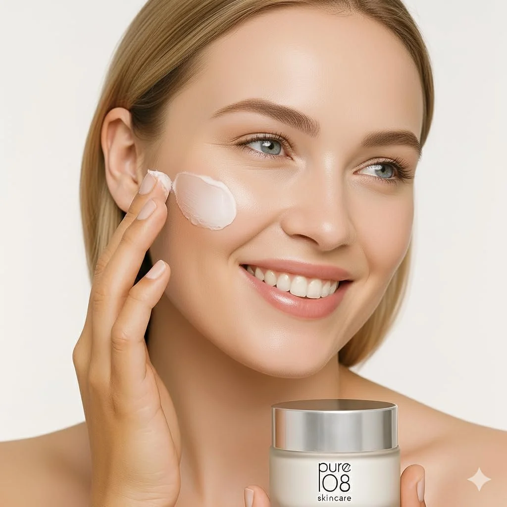 Денний крем 08PURE Skincare Pacific Shine омолоджувальний з морськими біоферментами, центеллою азіатською та гіалуроновою кислотою 50 мл, фото №6 Денний крем 08PURE Skincare Pacific Shine омолоджувальний з морськими біоферментами, центеллою азіатською та гіалуроновою кислотою 50 мл, фото №6