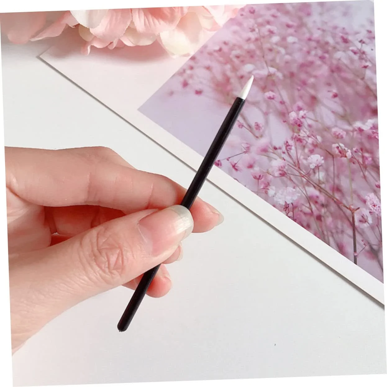 Аплікатори Lurrose одноразові для підводки очей, 100 шт, фото №3