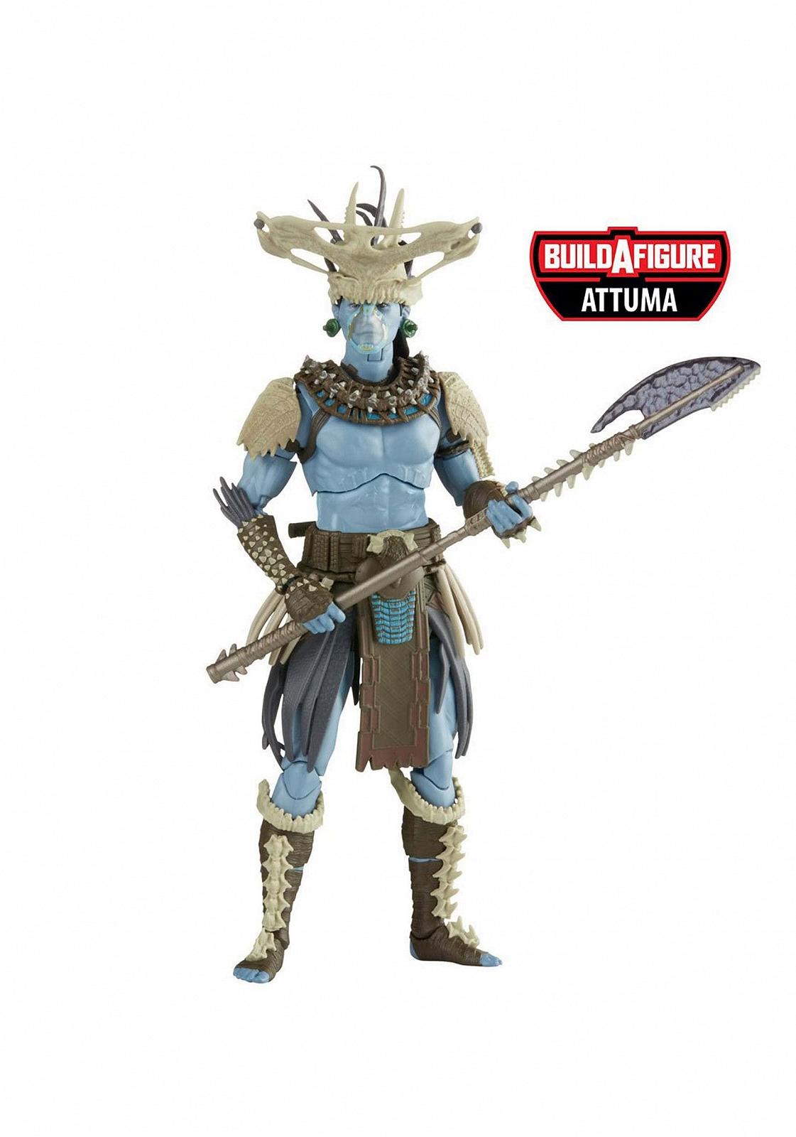 Фигурка Namor Marvel Legends Series Black Panther Wakanda Forever, 15 см, 3 аксессуара, 1 элемент Build-A-Figure, фото №5