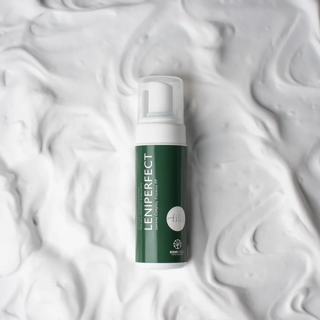 Мус для вмивання Leniperfect для проблемної та чутливої шкіри 150 мл з ніацинамідом, саліциловою кислотою та заспокійливим комплексом, фото №4