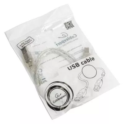 Кабель для принтера USB 2.0 AM/BM 1.8m Cablexpert (CCF-USB2-AMBM-TR-6), фото №2