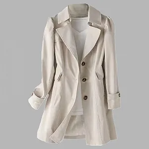 Пальто Длинное Шерстяное synthetic.ua - Фото 1