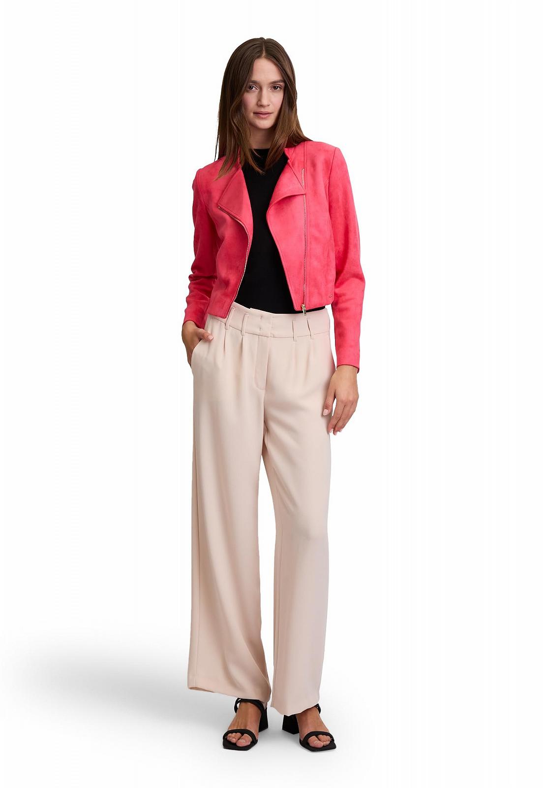 Куртка Betty & Co Байкерська з коміром-стійкою Жіноча, фото №4 Куртка Betty & Co Байкерська з коміром-стійкою Жіноча, фото №4